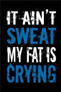 It Ain't Sweat My Fat Is Crying