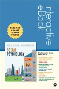 Social Psychology Interactive eBook