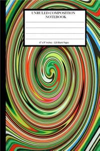 Unruled Composition Notebook 6