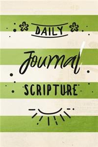 Daily Journal Scripture