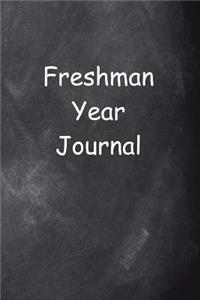 Freshman Year Journal