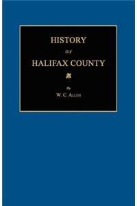 History of Halifax County [North Carolina]