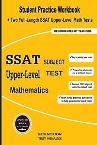 SSAT Upper-Level Subject Test Mathematics