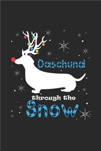 Daschund through the Snow