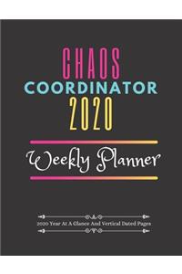 Chaos Coordinator 2020 Weekly Planner