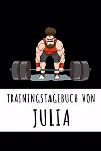 Trainingstagebuch von Julia