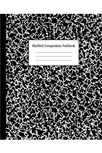 Marbled Composition Notebook