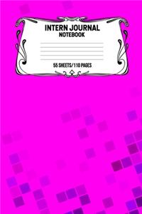 Intern Journal Notebook 55 Sheets/110 Pages