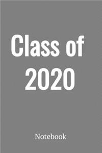 Class of 2020 Notebook