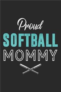 Proud Softball Mommy