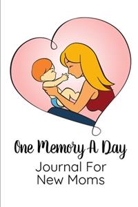 One Memory A Day Journal For New Moms