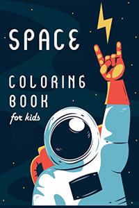 Space Coloring Book for Kids