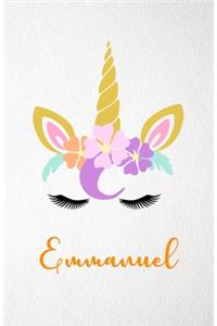 Emmanuel A5 Lined Notebook 110 Pages