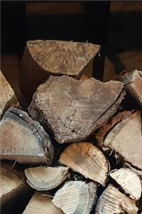 2020 Weekly Planner Rustic Firewood Piled Woodshed Photo 134 Pages