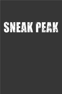 Sneak Peak Notebook