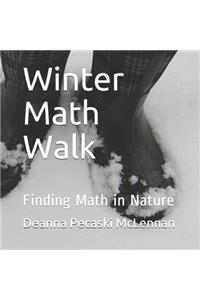 Winter Math Walk