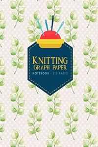 Knitting Graph Paper Notebook - 2