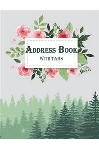 Address Book with Tabs