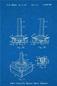 Atari Joystick Patent Daily Planner: Daily Planner, 120 Page, 6 X 9 in (15.2 X 22.9 CM)