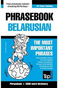 English-Belarusian Phrasebook and 3000-Word Topical Vocabulary