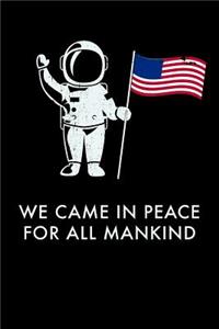Apollo 11 Moon Landing Anniversary Gift Notebook