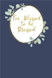 Too Blessed to Be Stressed