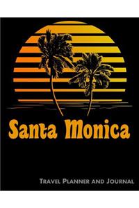 Santa Monica Travel Planner and Journal
