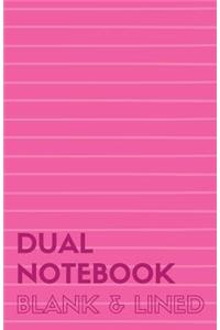 Dual Notebook Blank & Lined
