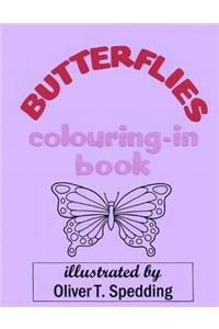 Butterflies Colouring-in Book