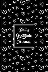 Gratitude Journal Scribbly Hearts Pattern 2