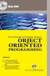 Core Concepts In Computer Science: Object Oriented Programming (Book With Dvd)