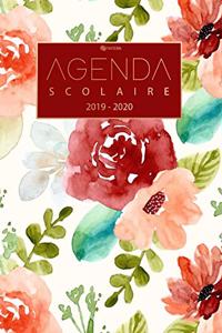 Agenda Scolaire 2019 / 2020 - Agenda Semainier, Agenda Journalier Scolaire et Calendrier de Août 2019 à Août 2020