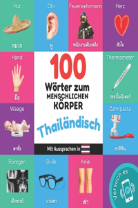 100 Wörter zum menschlichen Körper auf thailändisch