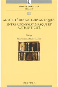 Autorite Des Auteurs Antiques