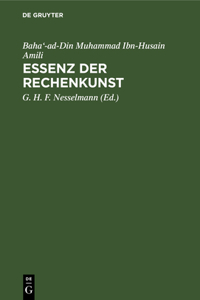 Essenz Der Rechenkunst