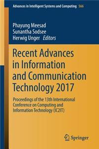 Recent Advances in Information and Communication Technology 2017