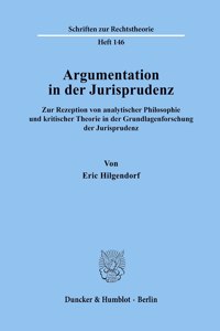 Argumentation in Der Jurisprudenz