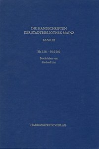 Die Handschriften Der Stadtbibliothek Mainz