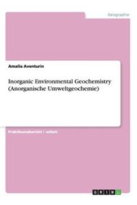 Inorganic Environmental Geochemistry(Anorganische Umweltgeochemie)