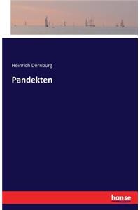 Pandekten