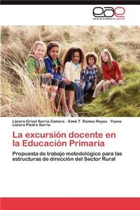 excursión docente en la Educación Primaria