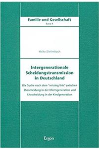 Intergenerationale Scheidungstransmission in Deutschland