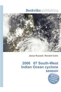 2006 07 South-West Indian Ocean Cyclone Season