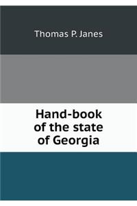 Hand-Book of the State of Georgia