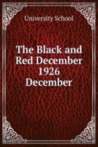 Black and Red December 1926