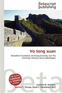 Vo Tong Xuan