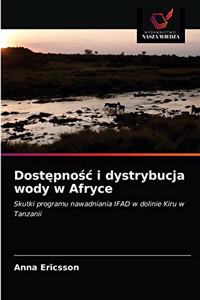 Dostępnośc i dystrybucja wody w Afryce