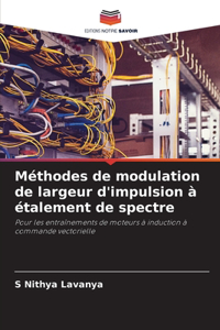 Méthodes de modulation de largeur d'impulsion à étalement de spectre
