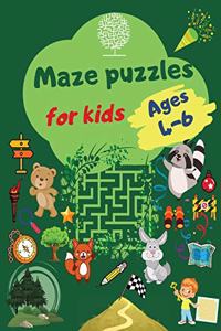 Maze puzzles for kids