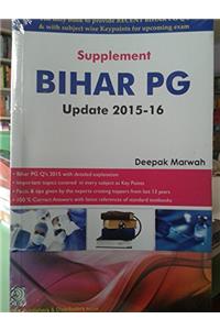 Bihar PG, Update 2015-16